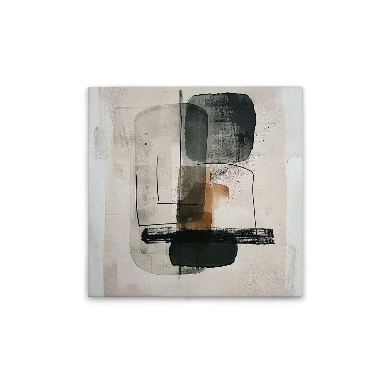 Tadessi Leinwandbild - M1-No.52150 - Abstrakte Kunst Modern - 30 x 30 cm - Querformat