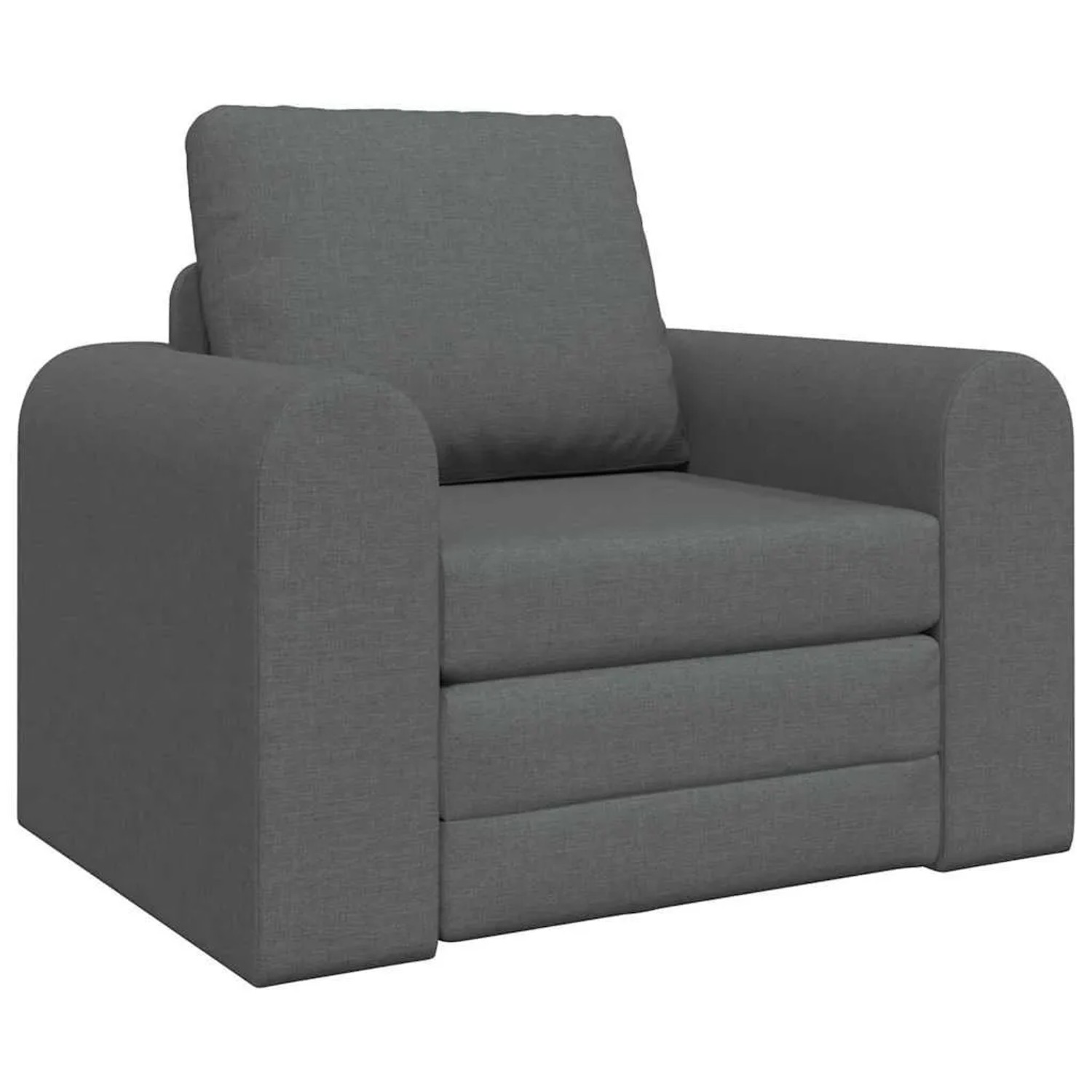 vidaXL Schlafsofa Dunkelgrau 98 x 71 x 83 cm Stoff 4106656