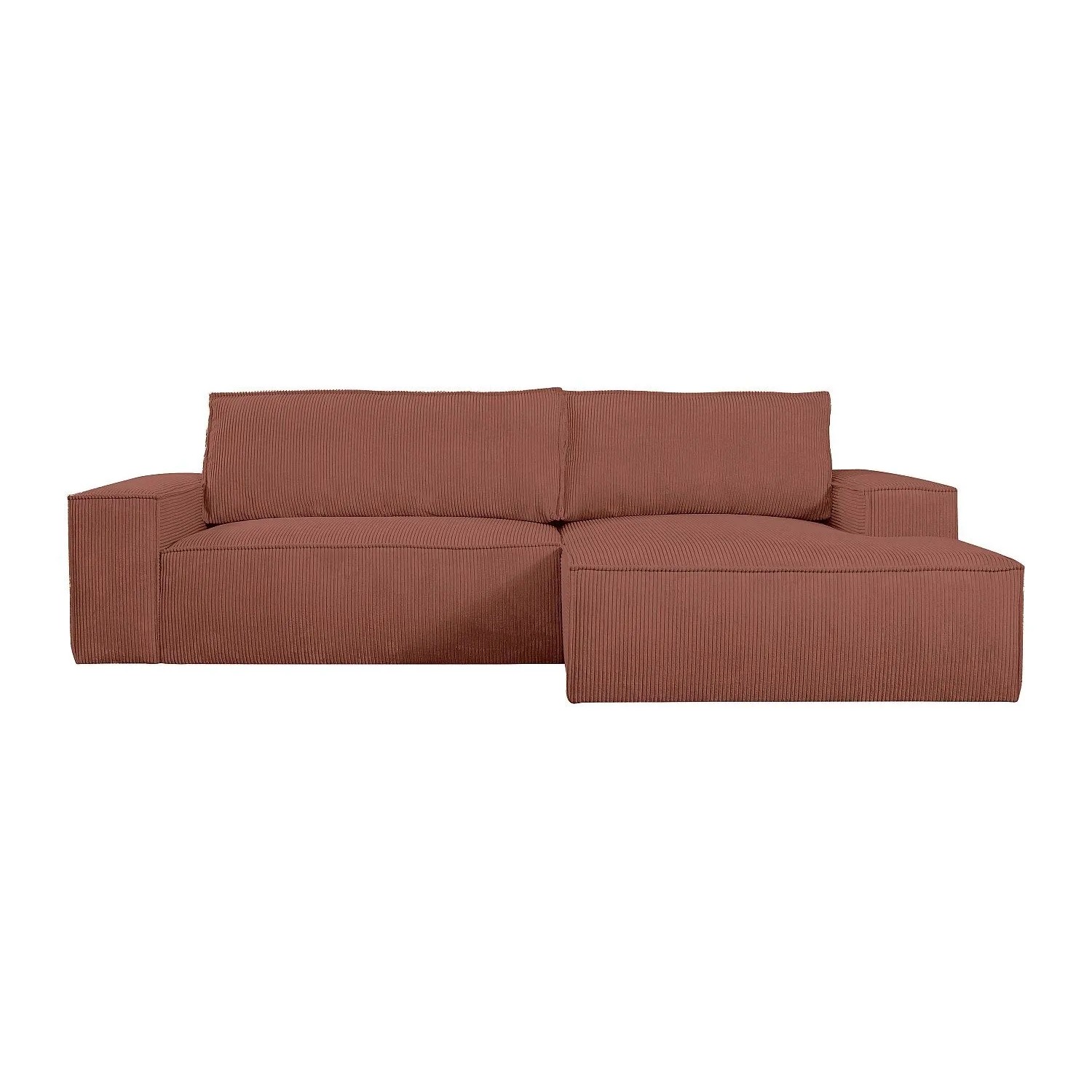 Vente-unique Schlafsofa Amelia Rosa 267 cm
