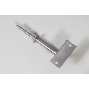 Handlaufschrauben-Set mit Halbschale Edelstahl V2A (2 Stück) - Handlauf Zubehör