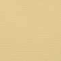 Sandfarbenes Polyester Oxford Gewebe, Nahaufnahme. Material des vidaXL Sonnensegels 2,5x2,5 m.