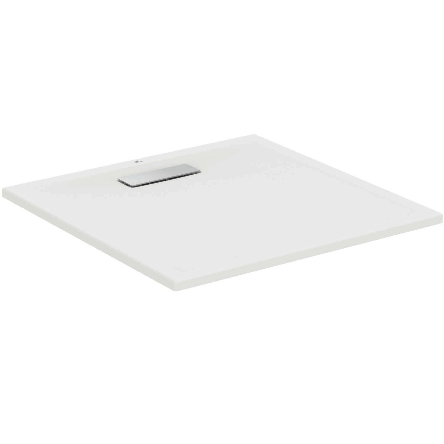 Ideal Standard Quadratische-Duschwanne Ultra Flat New 80 cm x 80 cm Seidenweiß