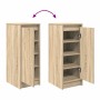 vidaXL Schuhschrank Sonoma-Eiche 29,5x34x76 cm Holzwerkstoff 861861_9