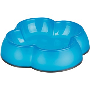 Blauer Jollypaw Katzennapf, rutschfest, 0,25 l, ø 12 cm.