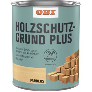 OBI Holzschutzgrund Plus Farblos 2,5 l