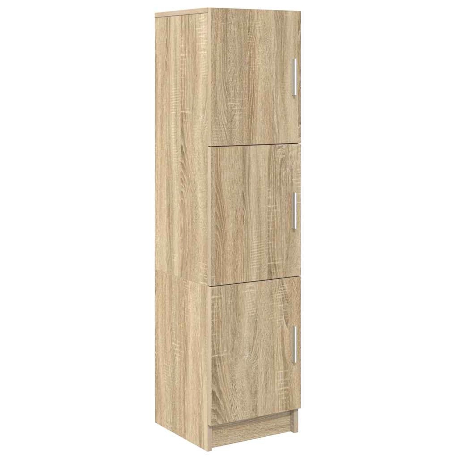 vidaXL Highboard Sonoma Eiche 31,5 x 32 x 124 cm Holzwerkstoff 869348