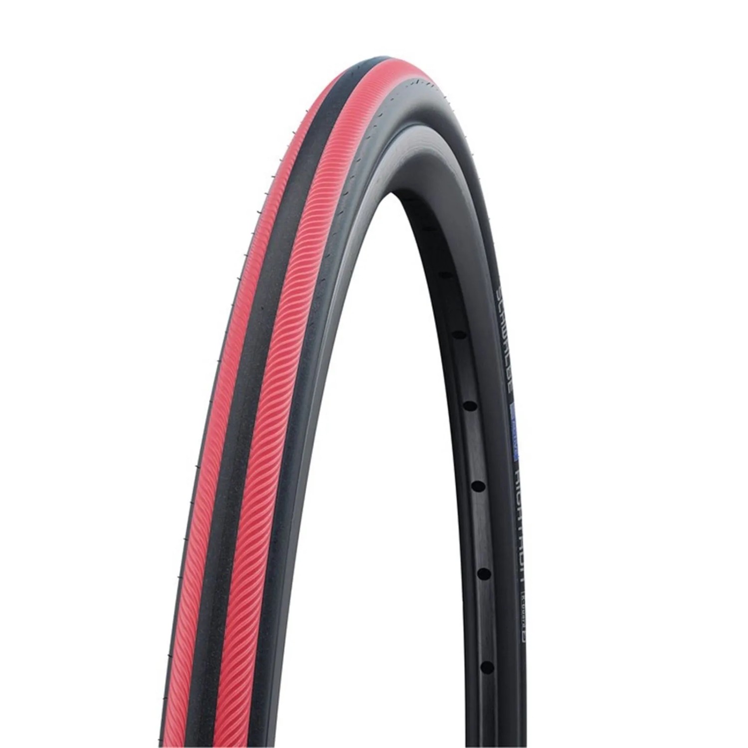 Schwalbe Rollstuhlreifen Rightrun HS387 Draht 24x1.00 25-540 sw/rotStreifen KG 2Gr NMC