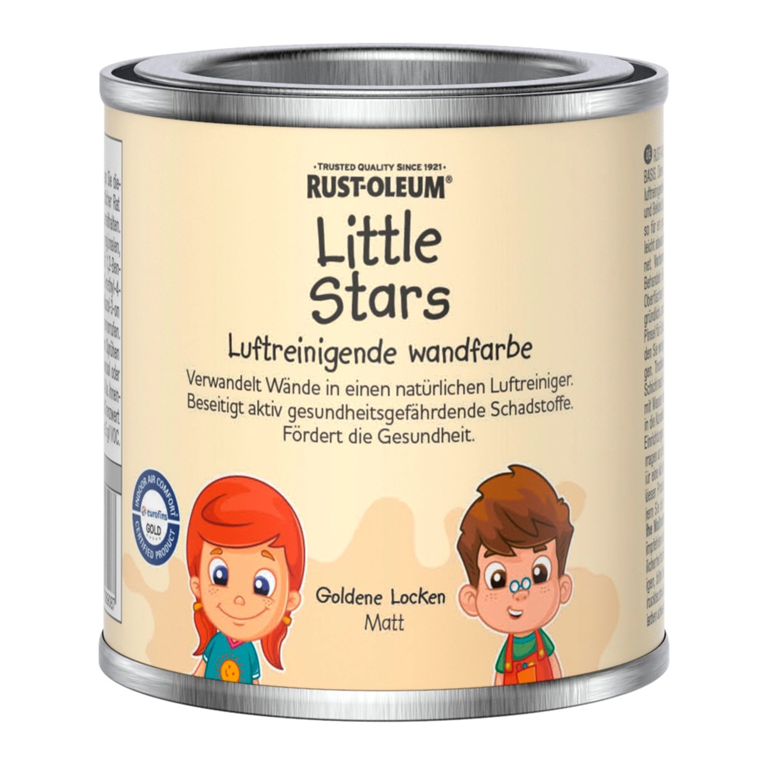 Rust-Oleum Little Stars Luftreinigende Wandfarbe Goldene Locken 125 ml
