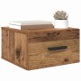 vidaXL Nachttisch 2 Stk Altholz 35 x 35 x 20 cm Holzwerkstoff 882385_3