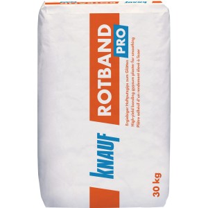 Knauf Rotband Haftputz PRO, 30 kg Sack, für Renovierungsarbeiten und zum Glätten von Wänden.