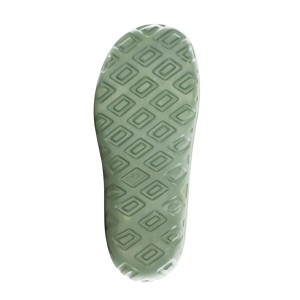 Blackfox River Schuh in Khaki, Größe 41, Sohle mit Rautenmuster für Garten und Freizeit.