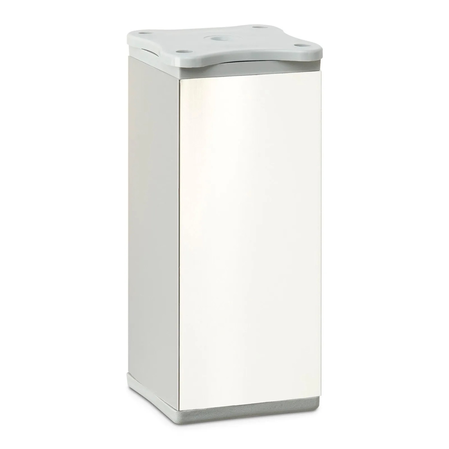 SOTECH Möbelfuß DAK III 40 x 40 mm Höhe 100 mm Chrom Poliert Höhenverstellbar