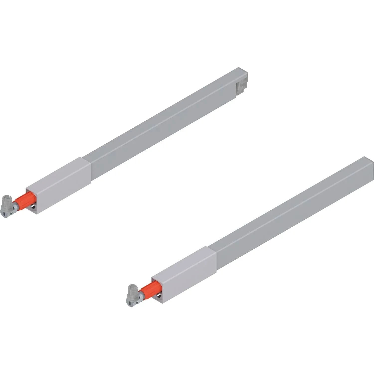Blum Längsreling-Set Tandembox antaro Nennlänge 350 mm Grau