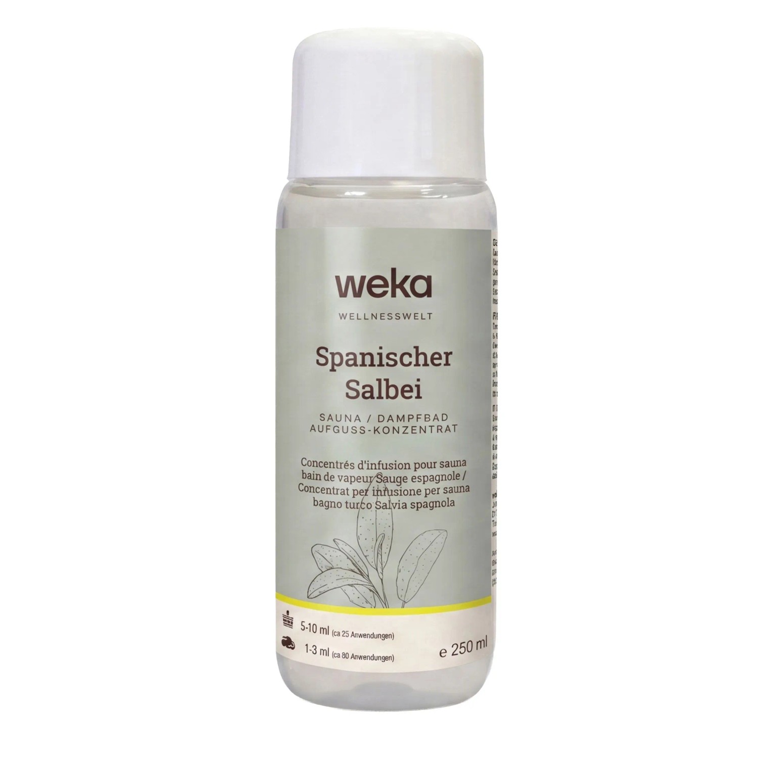 WekaPur Sauna-/Dampfbadduft Spanischer Salbei