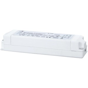 Weißer, elektronischer TIP Transformator 35-150W für Lampeninstallation.