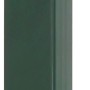 Grüner Stahl Eckpfosten (125cm) für Stab- und Doppelstabmatten Zäune.