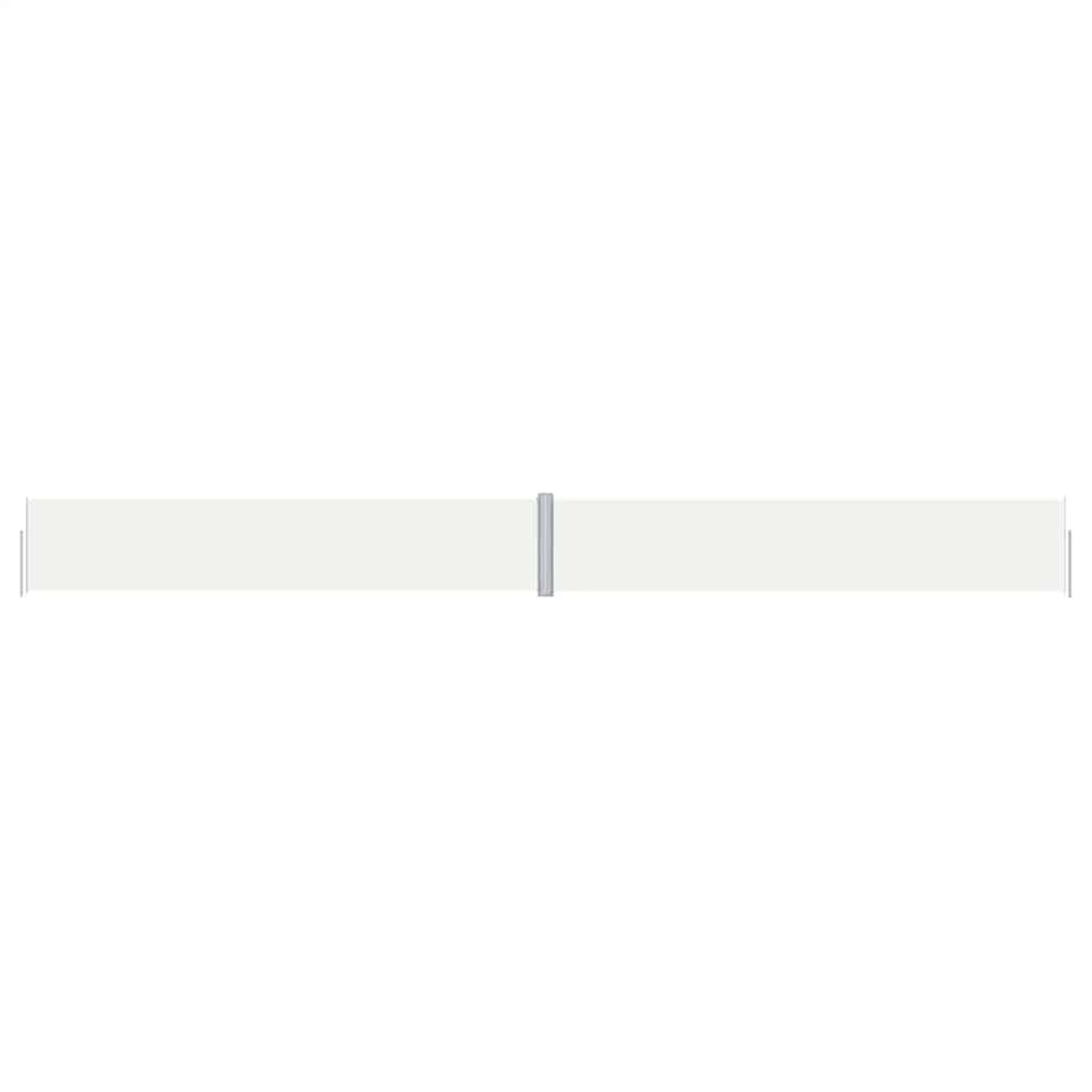furnicato Seitenmarkise Ausziehbar Creme 117x1200 cm günstig online kaufen