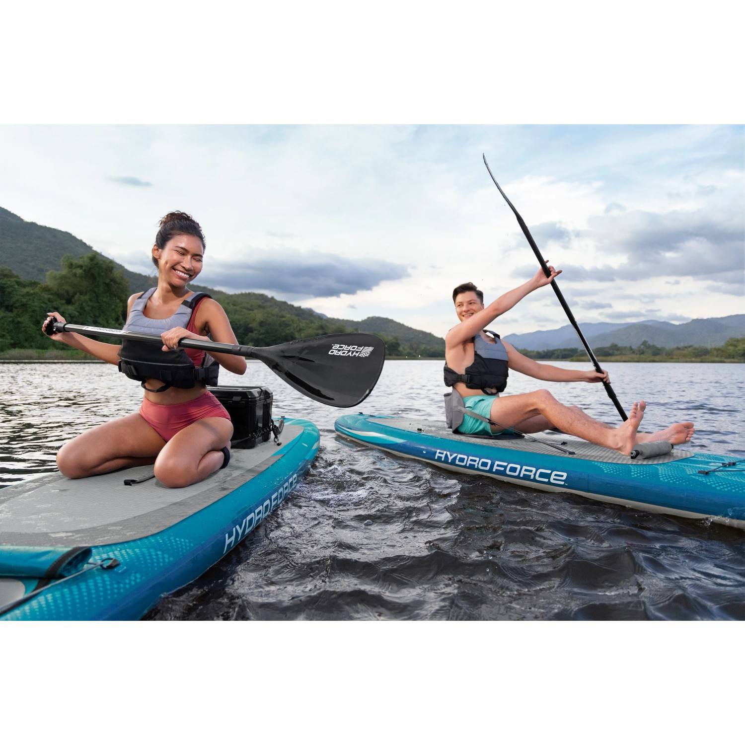Bestway SUP Freizeit Board-Set Aqua Drifter View 335 cm x 91,5 cm x 15 cm_12