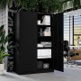 JAN NOWAK Metall-Büroschrank JAN II D600 185 x 115 x 60 cm Schwarz_8