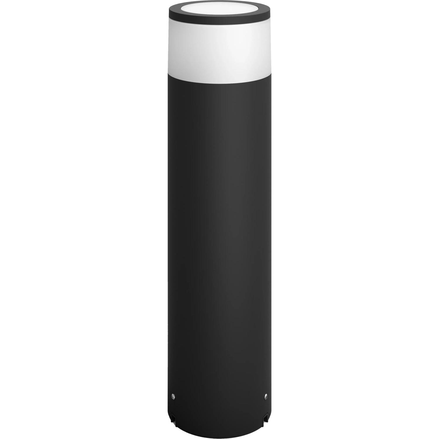 Philips Hue Calla LED Sockelleuchte Erweiterung, schwarz, für Garten & Terrasse.