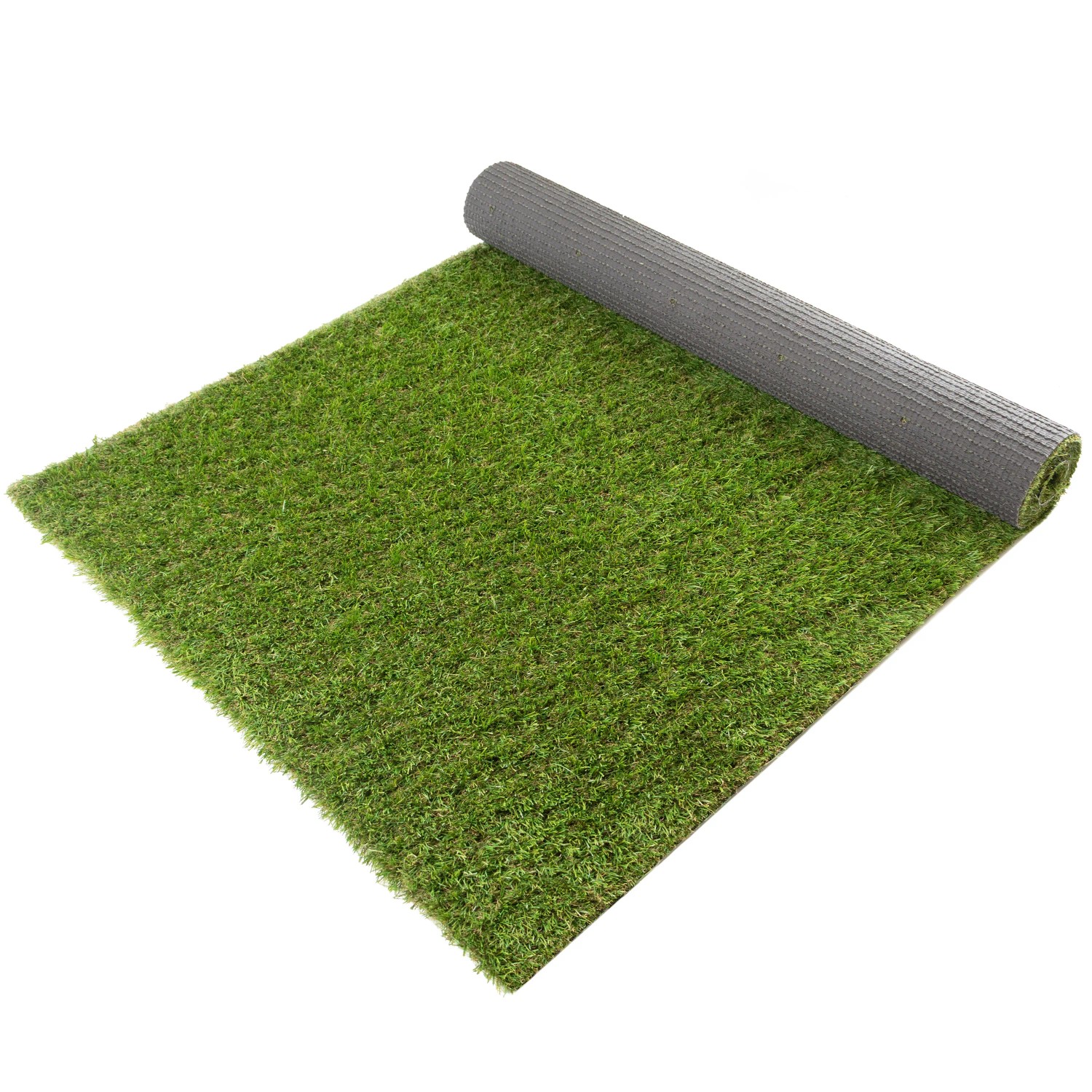 Primaflor Kunstrasen Milo, 4x25m Rolle, grüner Rasenteppich für Balkon und Garten.