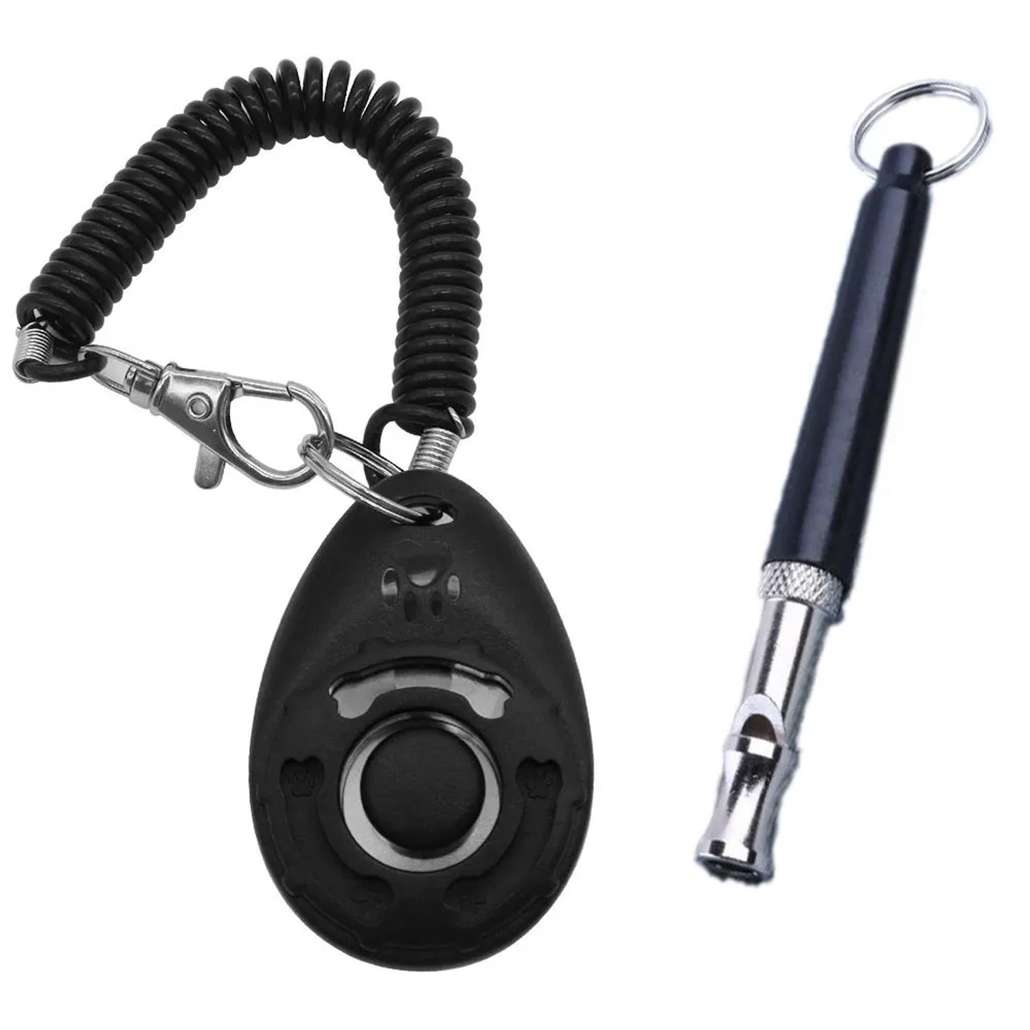 Petsation Hundepfeife & Clicker  Schwarz