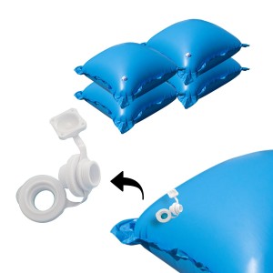 Evolution 4 Poolkissen Luftkissen Winter Abdeckung Polster Pool mit Ösen Set