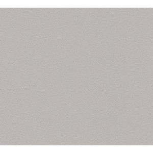 Vliestapete Diamonds in Silber mit feiner Struktur, geeignet für Wandklebetechnik.