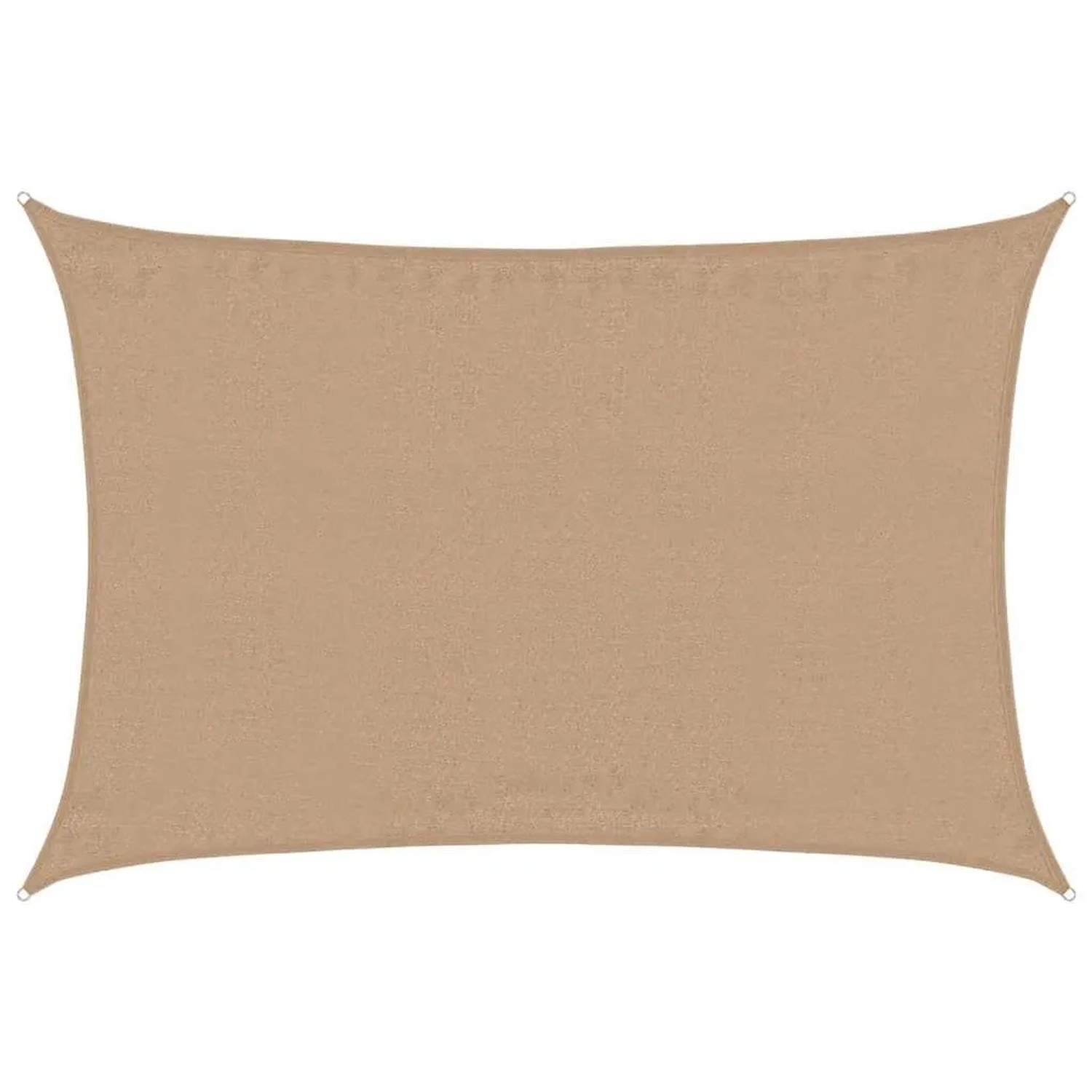 Furnicato Sonnensegel 160 G M² Taupe 4x6 M Hdpe