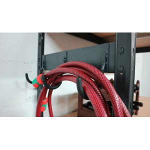 Ar Shelving Rivet Hacken am Regal mit Schlauch. Regal Zubehör für Ordnung.
