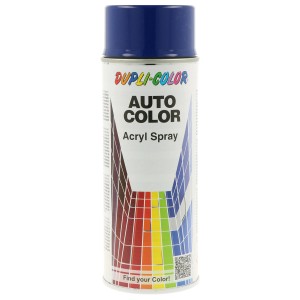 Dupli-Color Auto Color Lackspray, 400ml, Blau-Schwarz, für Lackreparatur und Karosserie.