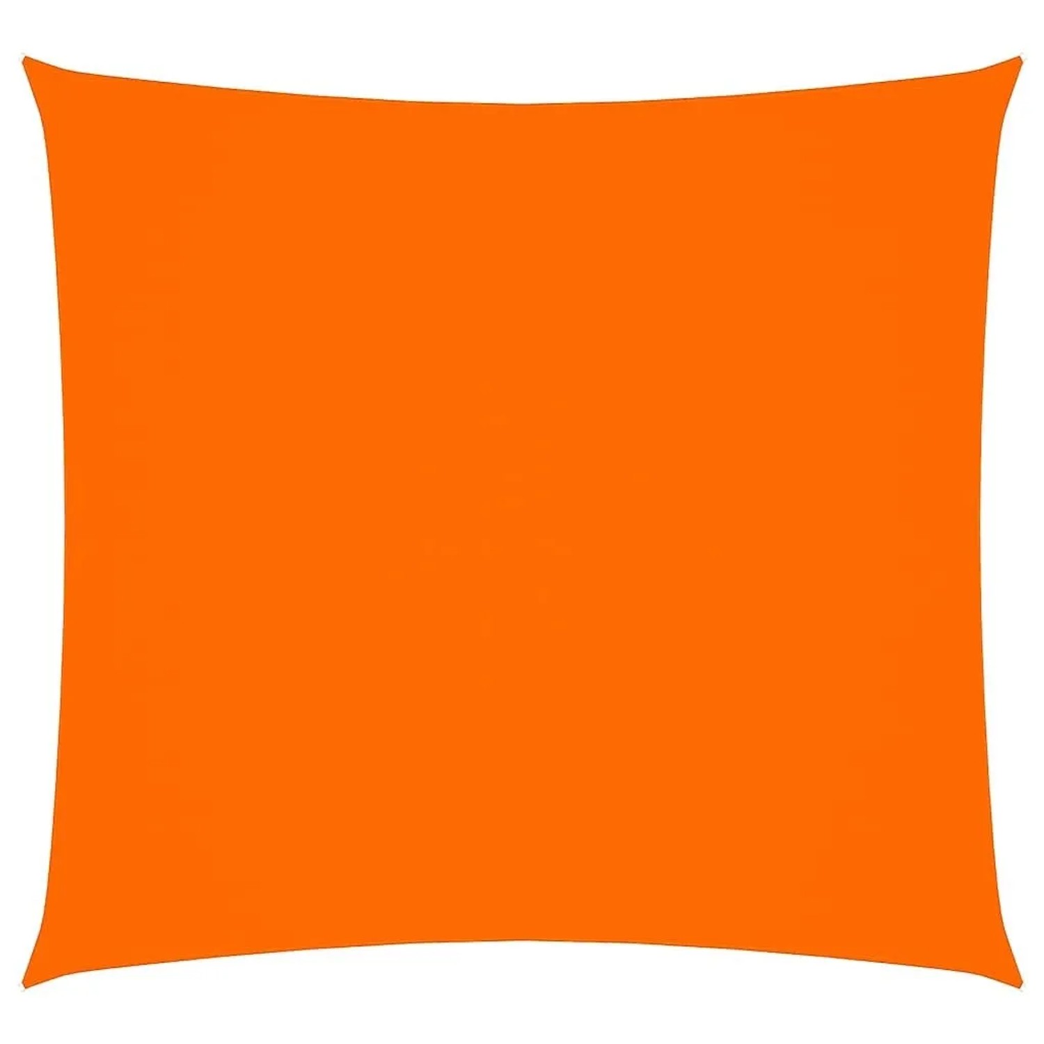 Furnicato Sonnensegel Oxford Gewebe Quadratisch 6x6 M Orange