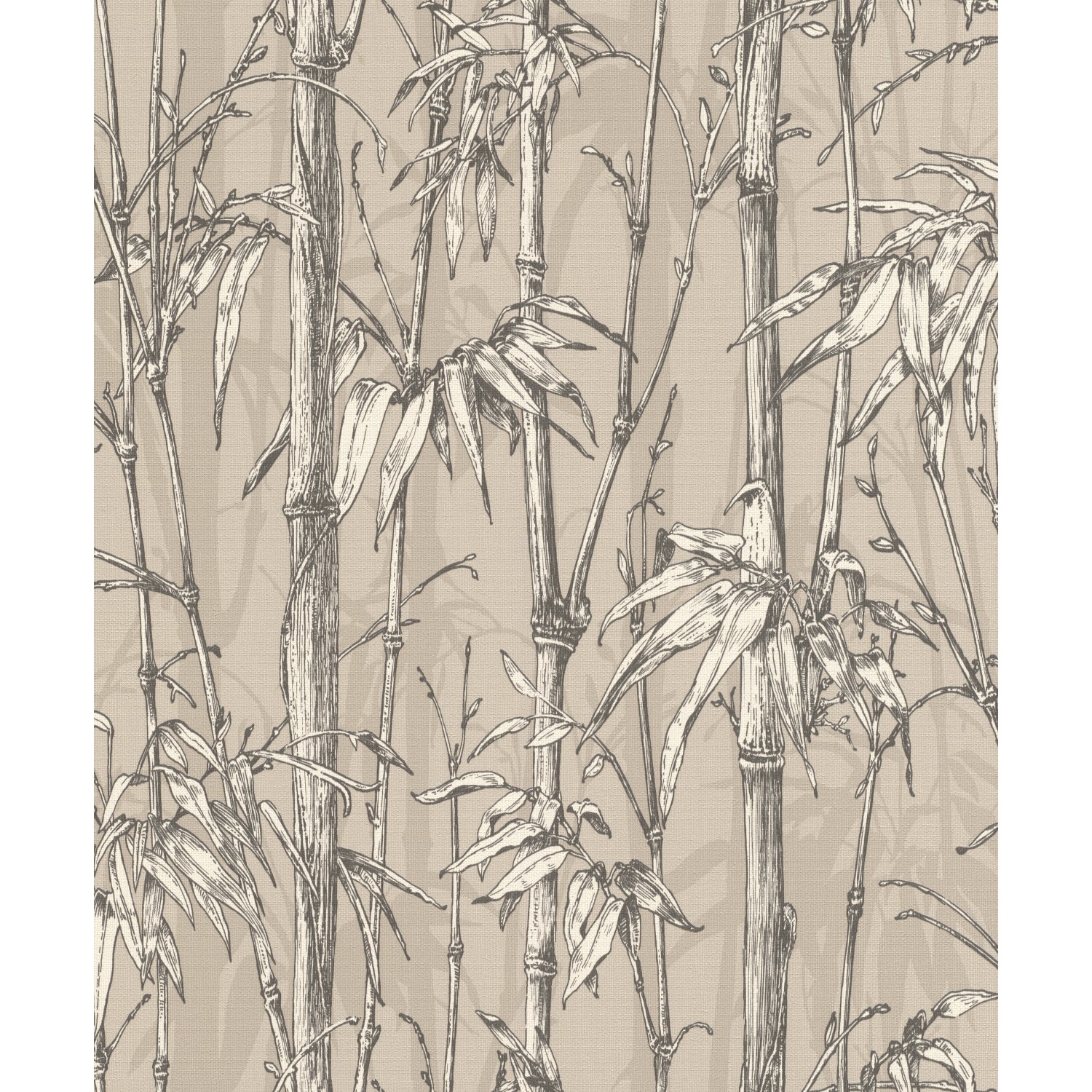 Rasch Vliestapete Florentine III 484861 Bambus Dunkelbeige 10,05x0,53m