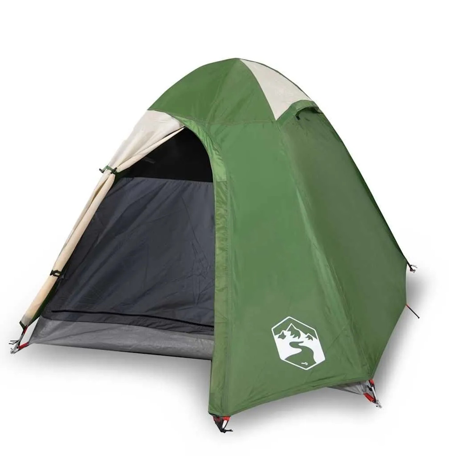 Furnicato Campingzelt Kuppel 2 Personen 254 X 135 X 112 Cm Grün