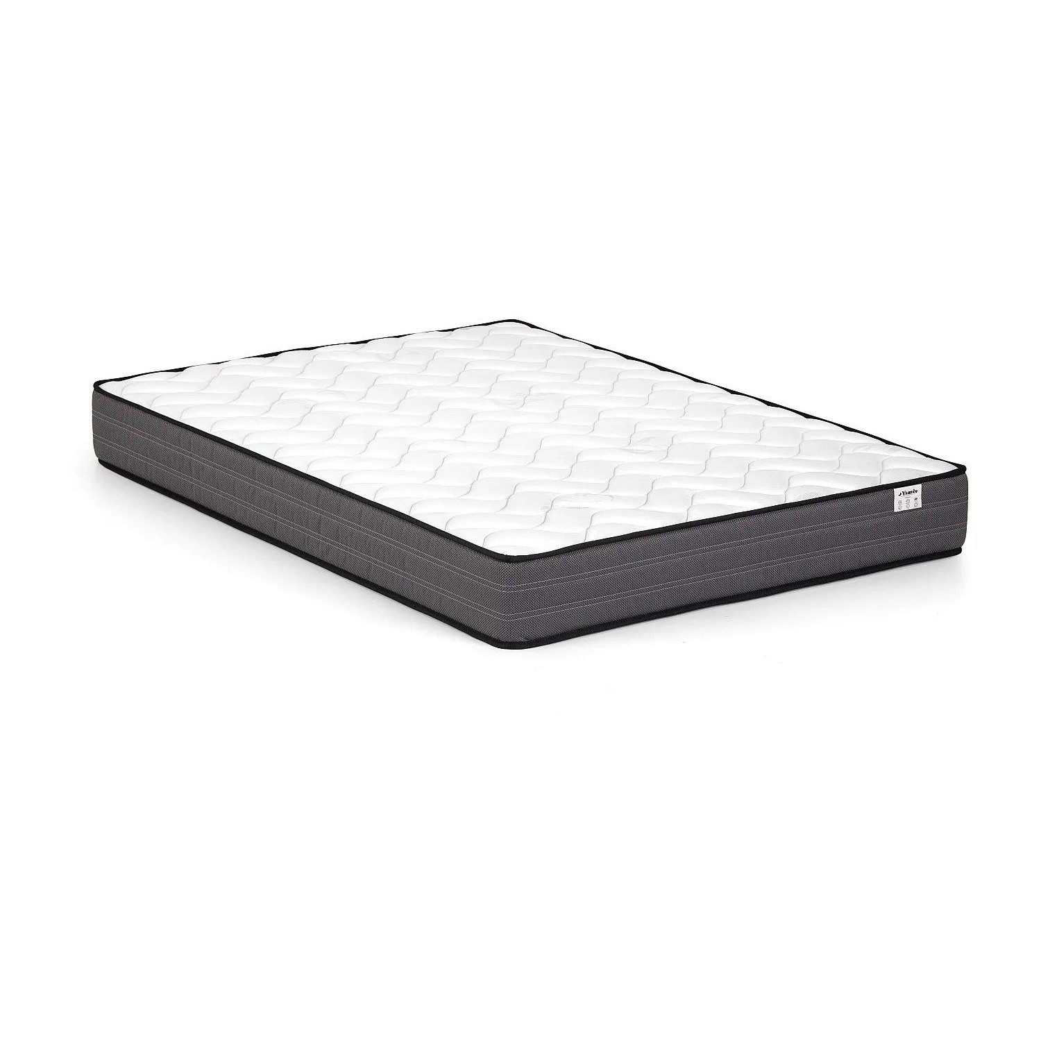 Vente-unique Standardmatratze Ambracie Weiß 200 cm