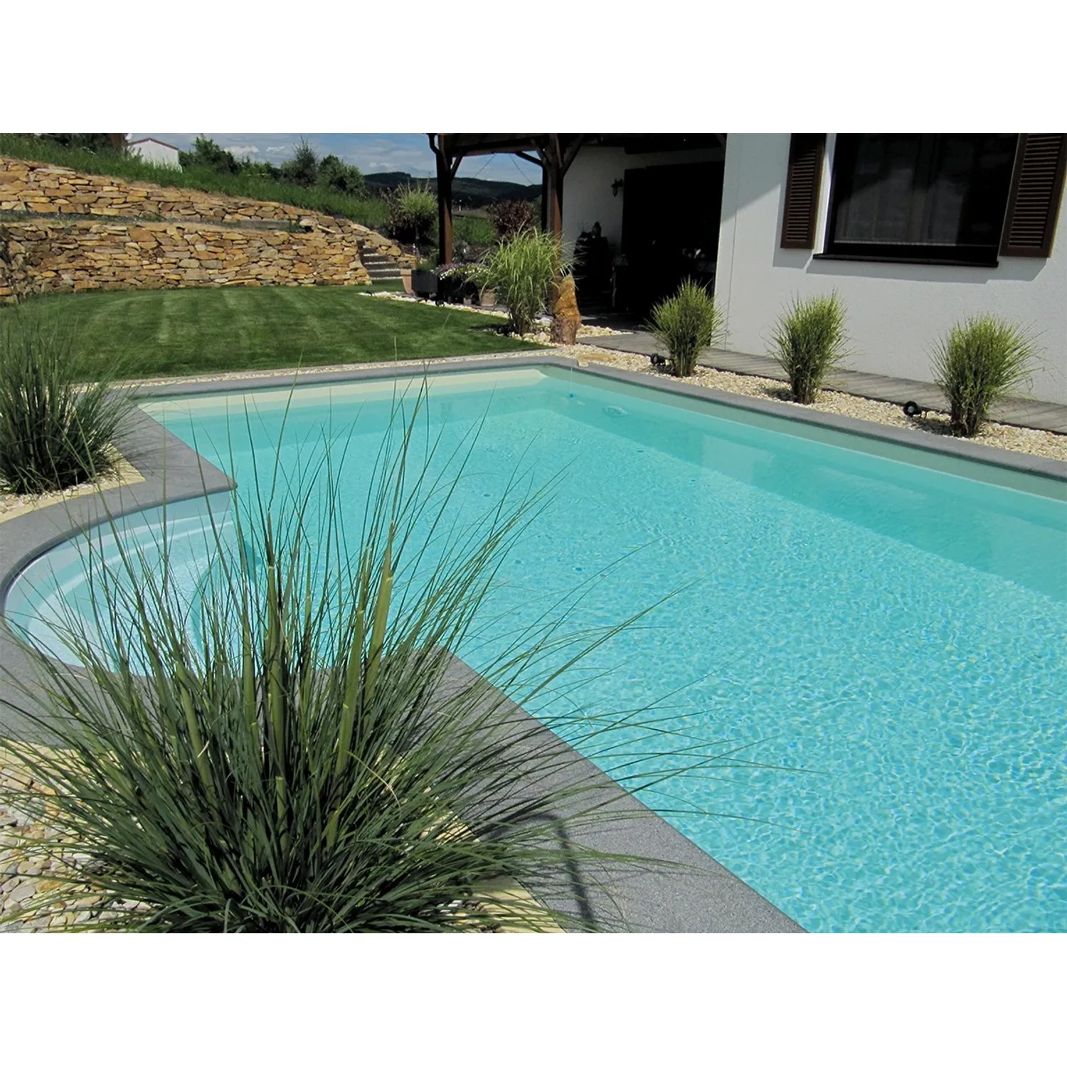 Summer Fun Pool mit Styroporpoolbausteinen (6x3x1,5m). Schritt 1: Bausteine für den Poolbau.