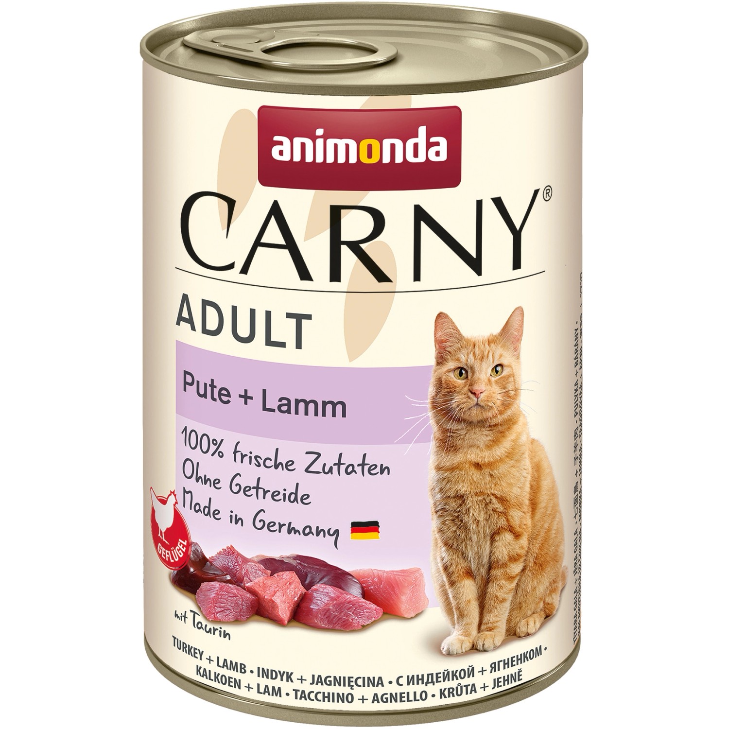 Carny Katzen-Nassfutter Adult Pute und Lamm 400 g