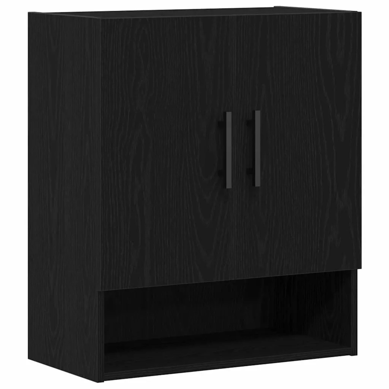 vidaXL Wandmontierter Schrank Schwarz Eichen-Optik 60 x 31 x 70 cm 862942 günstig online kaufen