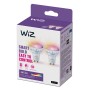 WiZ LED-Spots GU10, 4,7W, transparent, 2er-Pack. Smarte Glühlampen mit Farbwechsel.