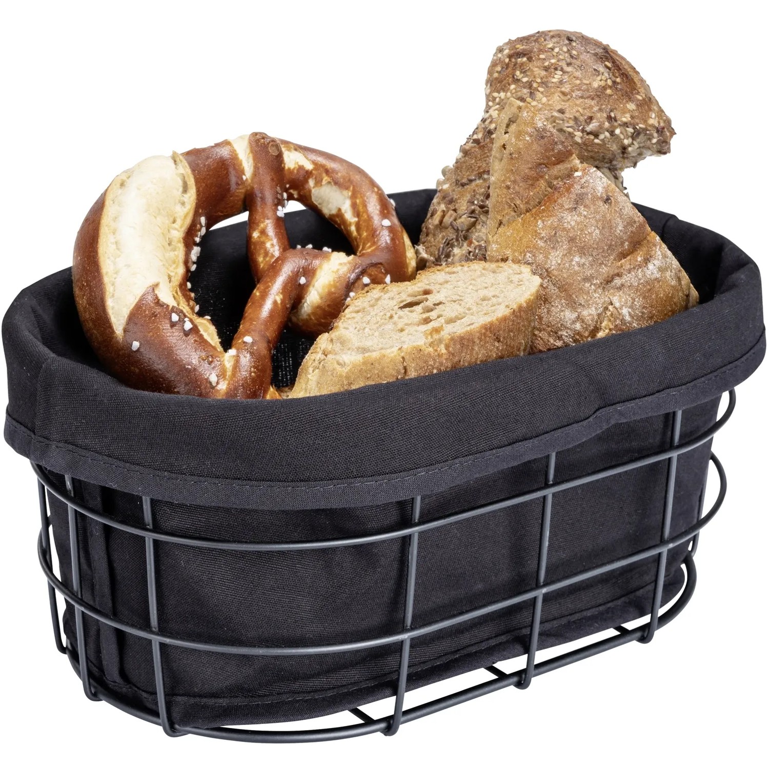 Wenko Brötchenkorb Bela Metall Schwarz kaufen bei OBI