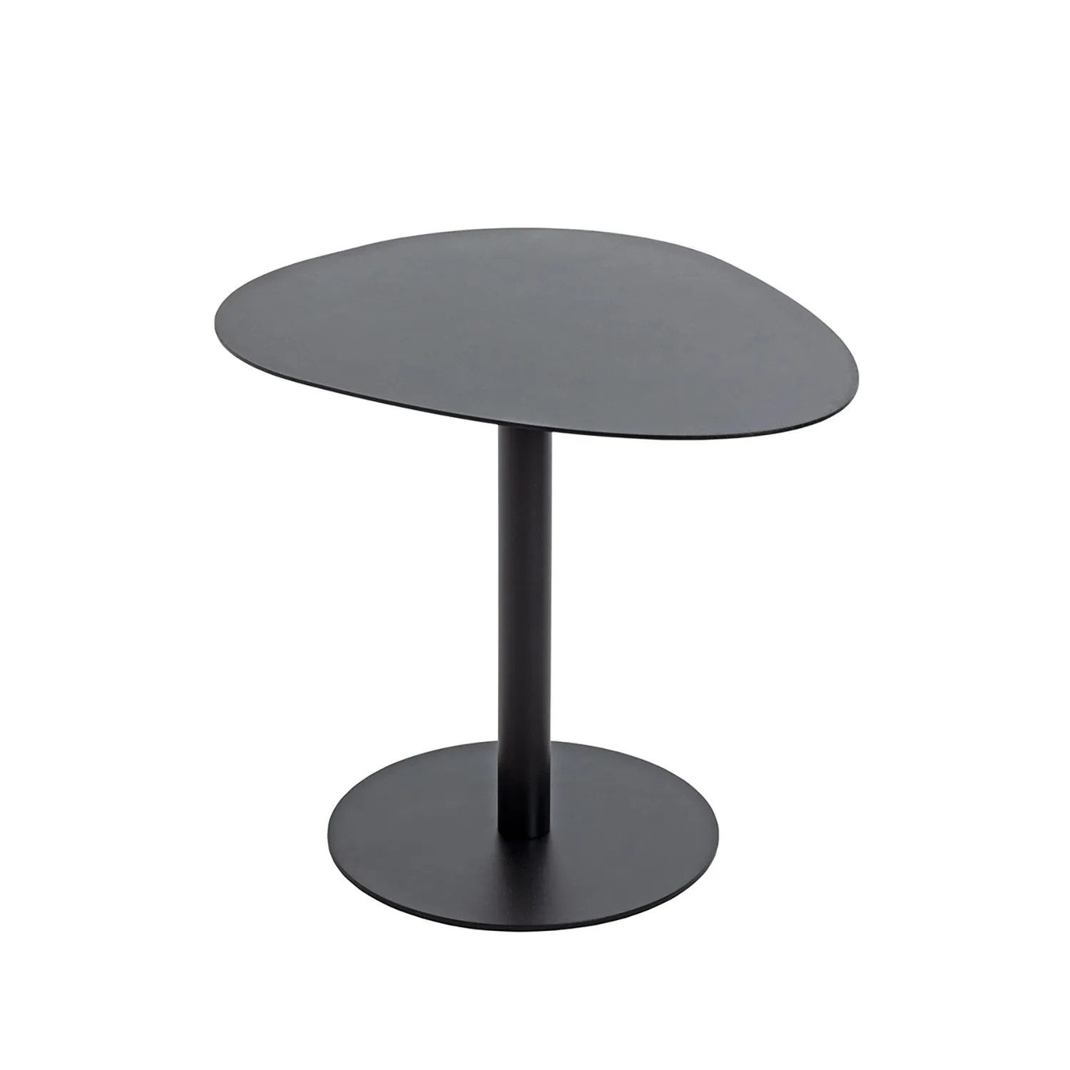Gilde Beistelltisch Organic Schwarz 42 cm x 51 cm