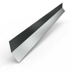 Smart Wandanschluss, 3x9x100 cm, verzinkt, für sichere Übergänge und Schutz vor Feuchtigkeit.