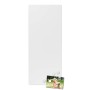 Weiße Banjado Magnettafel 75x30cm mit Magneten. Metall Memoboard als Pinnwand für Dekoartikel & Wohnaccessoires.