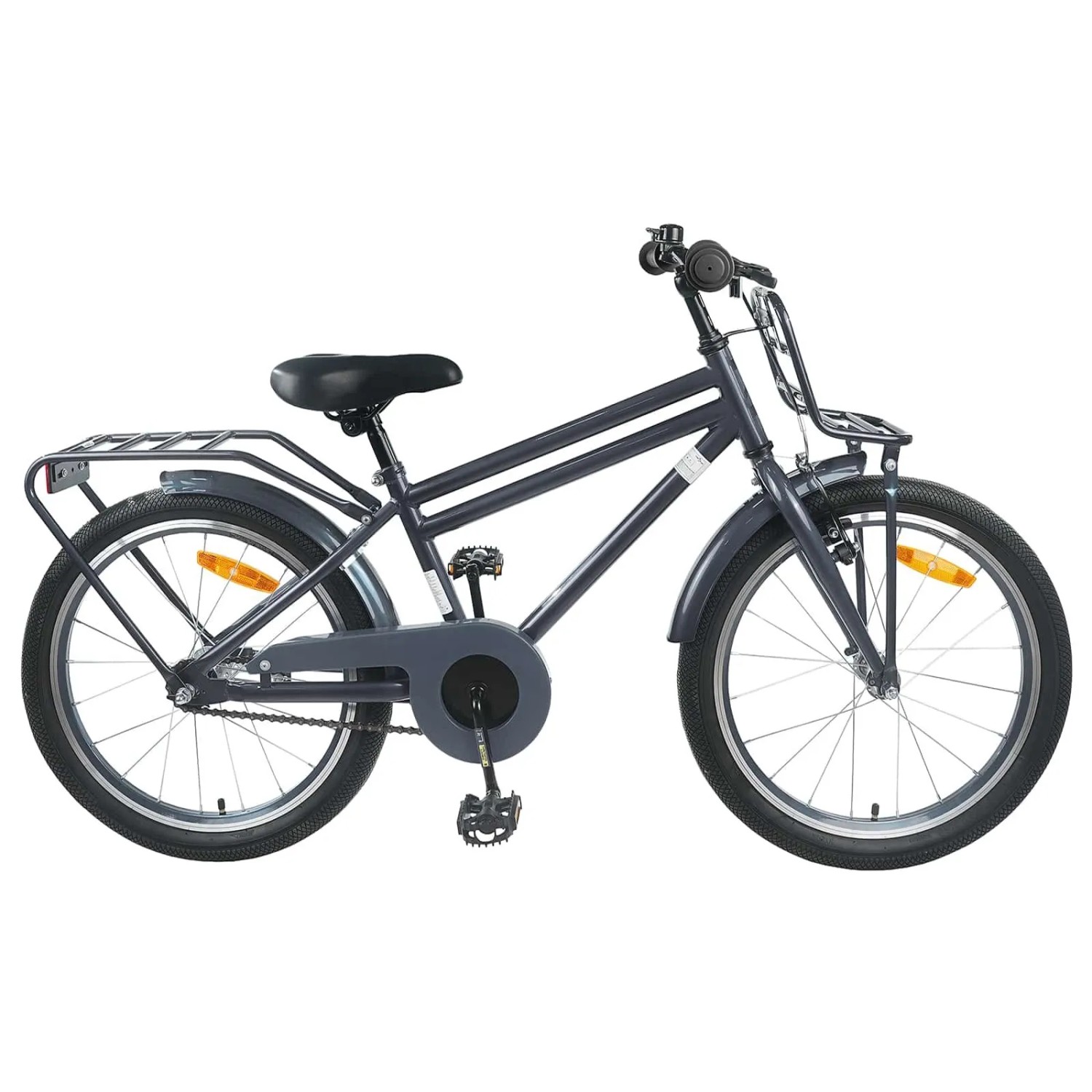vidaXL Kinderfahrrad 20 Zoll für 6-11 Jahre Alt Dunkelgrau 42009293