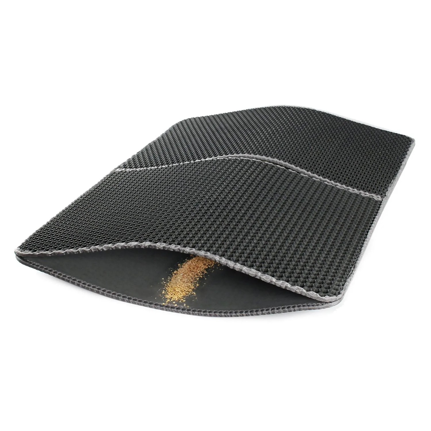 Fudajo Katzenstreu Matte Faltbar 75X55Cm Katzenklo Katzentoilette Unterlage