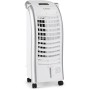 Weißer Klarstein Maxfresh 4-in-1 Luftkühler mit 6L Wassertank und Timer-Funktion.