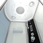 AcquaVapore Duschtempel 100x170 mit Regendusche, Handbrause und Bedienelementen.