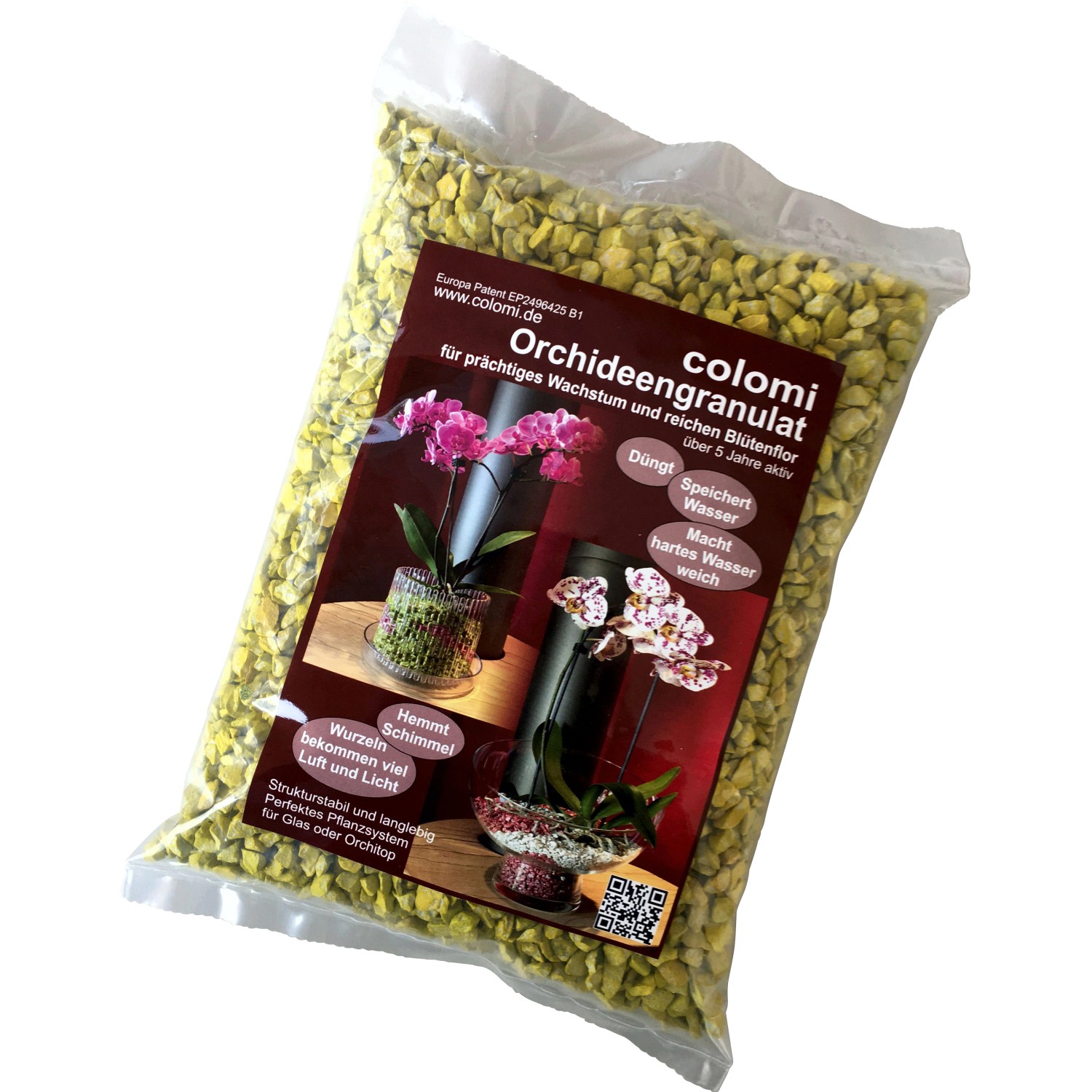 Colomi Orchideengranulat 1 l Gelb