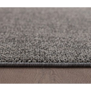 Detailansicht: Ayyildiz Kurzflorteppich Loom 4300, grau, melierte Optik.