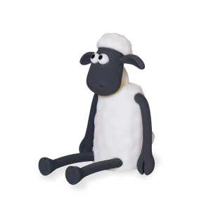 MegaLight LED-Nachtlicht Shaun das Schaf, Akku-betriebenes Nachtlicht für Kinderzimmer.